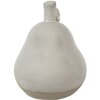 Clayre & Eef 6CE1593XS Dekorativní hruška béžová Ø 6x8 cm