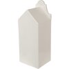 Clayre & Eef 6CE1599M Dekorace domeček s LED diodami béžová, zlatá barva 7x6x16 cm