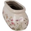 Clayre & Eef 6CE1602S Květináč do interiéru růžovo-béžový 18x7x7 cm