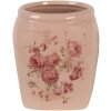 Clayre & Eef 6CE1604M Květináč do interiéru růžový 14x14x16 cm
