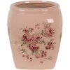 Clayre & Eef 6CE1604S Květináč do interiéru růžový 12x12x14 cm