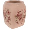 Clayre & Eef 6CE1604S Květináč do interiéru růžový 12x12x14 cm