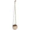 Clayre & Eef 6CE1605S Květináč do interiéru šedý Ø 11x12-74 cm