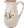 Clayre & Eef 6CE1606M Dekorativní džbán béžový 17x13x22 cm