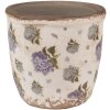 Clayre & Eef 6CE1638XS Květináč do interiéru béžový modrý Ø 11x10 cm