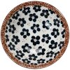 Clayre & Eef 6CEBO0064 Polévková miska bílá černá Ø 15x5 cm - 300 ml