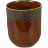 Clayre & Eef 6CEMU0137 Hrnek hnědý Ø 7x8 cm - 150 ml