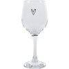 Clayre & Eef 6GL4400 Sklenice na víno průhledná Ø 8x17 cm 250 ml