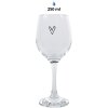 Clayre & Eef 6GL4400 Sklenice na víno průhledná Ø 8x17 cm 250 ml
