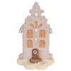 Clayre & Eef 6PR3976 Dekorace Dům růžová 13x13x20 cm Polyresin