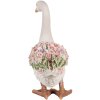 Clayre & Eef 6PR4896 Dekorace Husa bílá růžová 37x22x45 cm