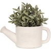 Clayre & Eef 6TE0484LG Květináčová konev pro vnitřní použití šedá 27x15x11 cm