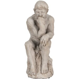 Clayre & Eef 6TE0493 Dekorace Man Grey 16x12x31 cm