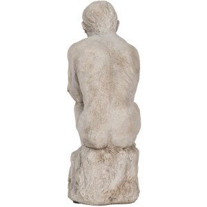 Clayre & Eef 6TE0493 Dekorace Man Grey 16x12x31 cm