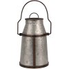 Clayre & Eef 6Y5401 Dekorativní džbán na mléko šedohnědý 20x18x26-36 cm