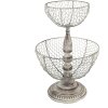 Clayre & Eef 6Y5412 Etagere Béžová barva Ø 30x44 cm