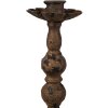 Clayre & Eef 6Y5455 Svícen černý Ø11x25 cm Vintage Iron