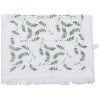 Ručník pro hosty Clayre & Eef CT027 White Green 40x66 cm
