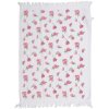 Ručník pro hosty Clayre & Eef CT029 White Pink 40x66 cm