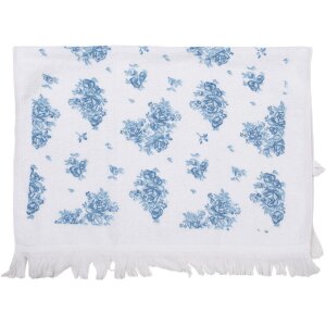 Ručník pro hosty Clayre & Eef CTBRB White Blue...