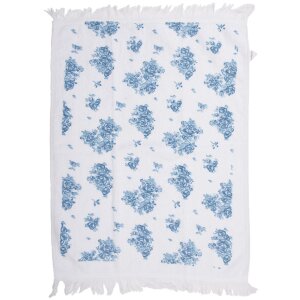Ručník pro hosty Clayre & Eef CTBRB White Blue 40x66 cm