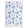 Ručník pro hosty Clayre & Eef CTBRB White Blue 40x66 cm