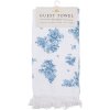 Ručník pro hosty Clayre & Eef CTBRB White Blue 40x66 cm