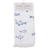 Ručník pro hosty Clayre & Eef CTSSF White Blue 40x66 cm