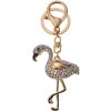 Juleeze JZKC0081 Přívěsek na klíče Flamingo White