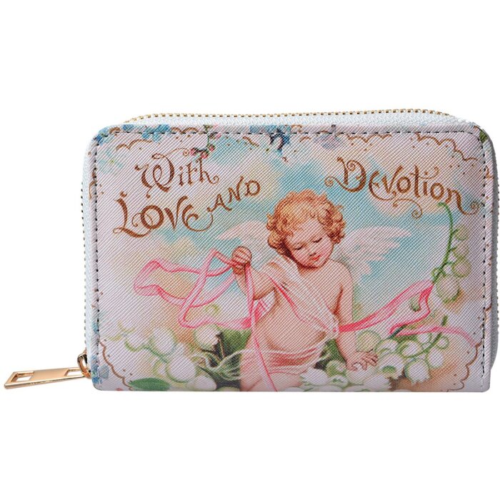 Juleeze JZPU0002-02 Peněženka modrá, bílá 10x15 cm