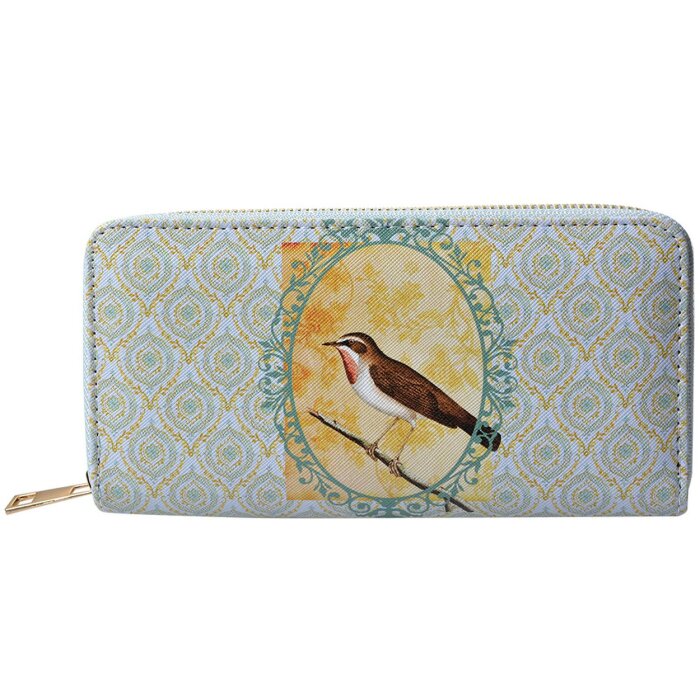 Juleeze JZPU0006-03 Peněženka zelená, žlutá 10x19 cm