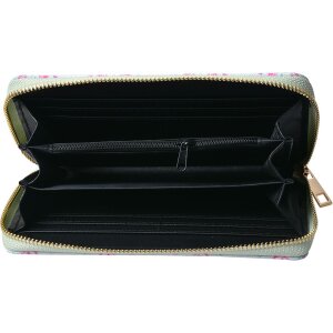 Juleeze JZPU0007-03 Peněženka zelená, růžová 10x19 cm