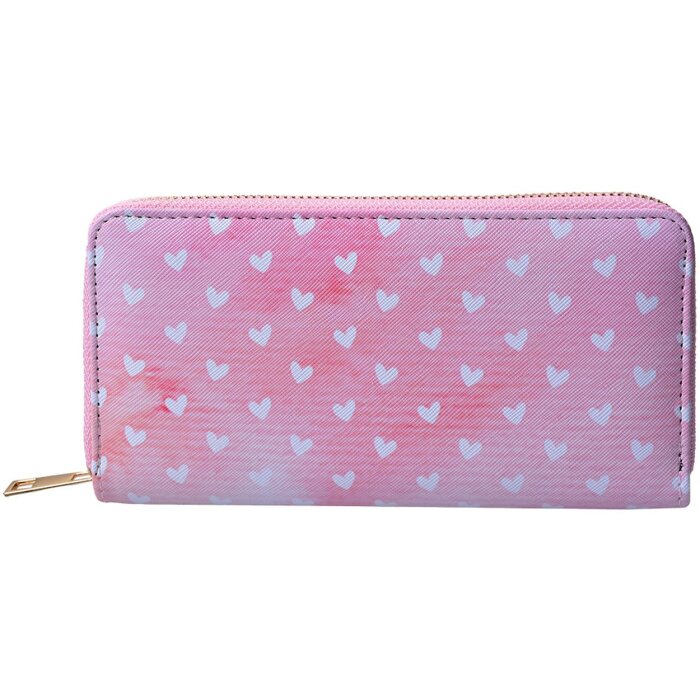 Juleeze JZPU0010-03 Peněženka růžová, bílá 10x19 cm