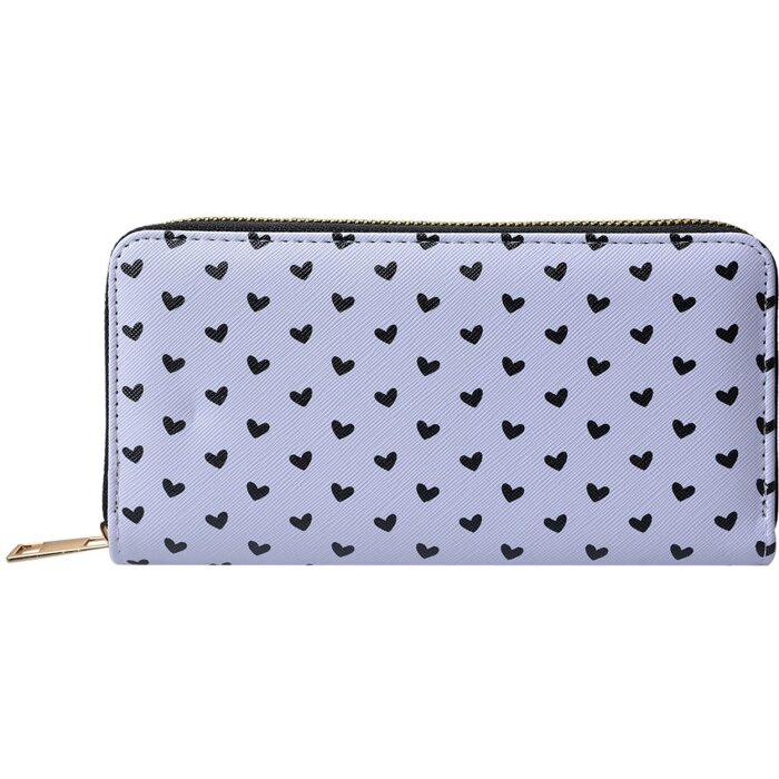 Juleeze JZPULBS-03 Peněženka bílá, černá 10x19 cm