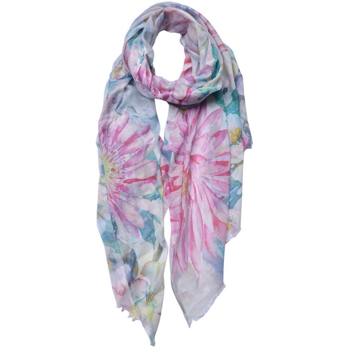 Juleeze JZSC0696 Šála dámská vzor růžová 70x180 cm
