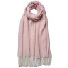 Juleeze JZSC0774P Zimní šála dámská růžová 68x180 cm