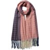 Juleeze JZSC0782P Dámská šála s růžovým vzorem 65x180 cm
