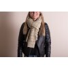 Juleeze JZSC0786BL Dámská šála se vzorem Zelená 70x190 cm