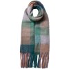 Juleeze JZSC0787BE Dámská šála se vzorem Béžová 36x210 cm
