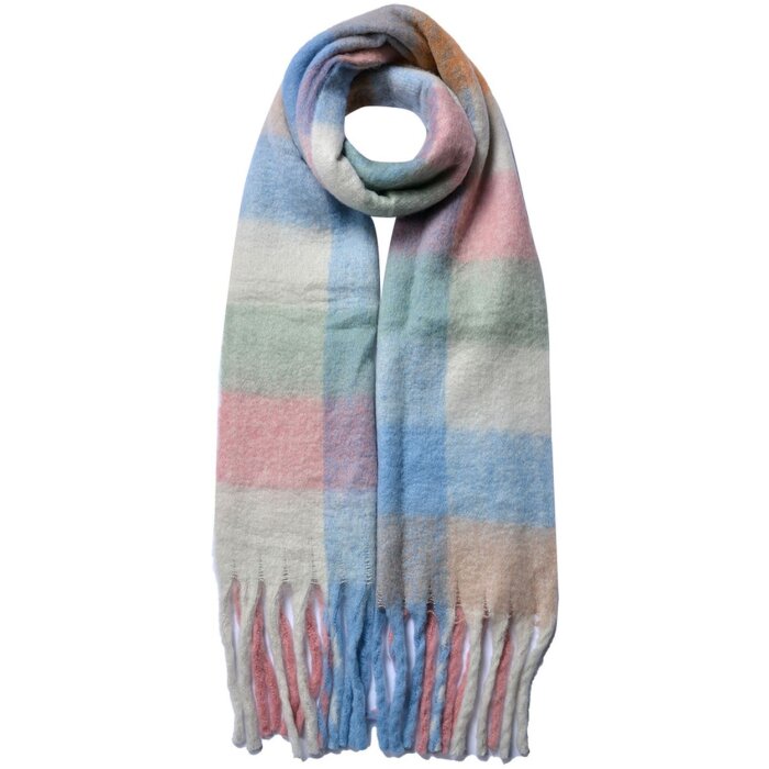 Juleeze JZSC0791BL Šála dámská modrá 36x210 cm