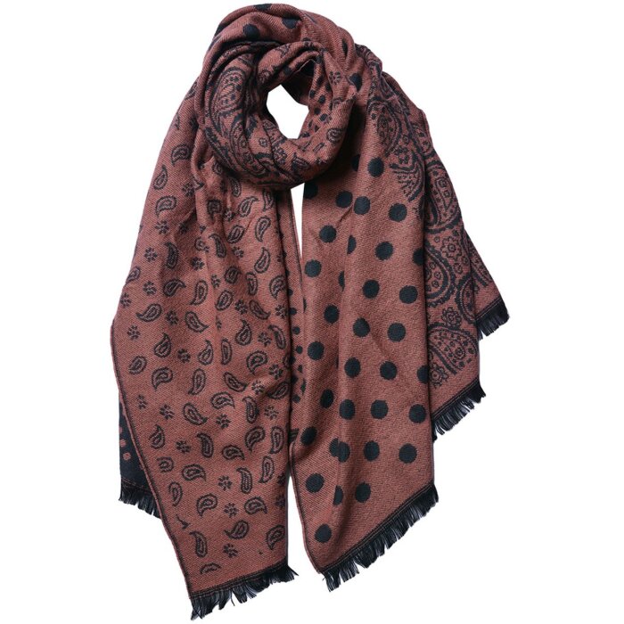 Juleeze JZSC0793P Šála dámská růžová 65x190 cm