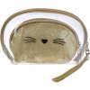 Juleeze JZSET0002GO Zlatá kosmetická taška 2ks (24x15/19x12 cm)
