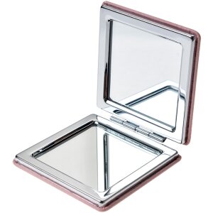 Juleeze JZSP0007P Ruční zrcátko růžové 6x6 cm