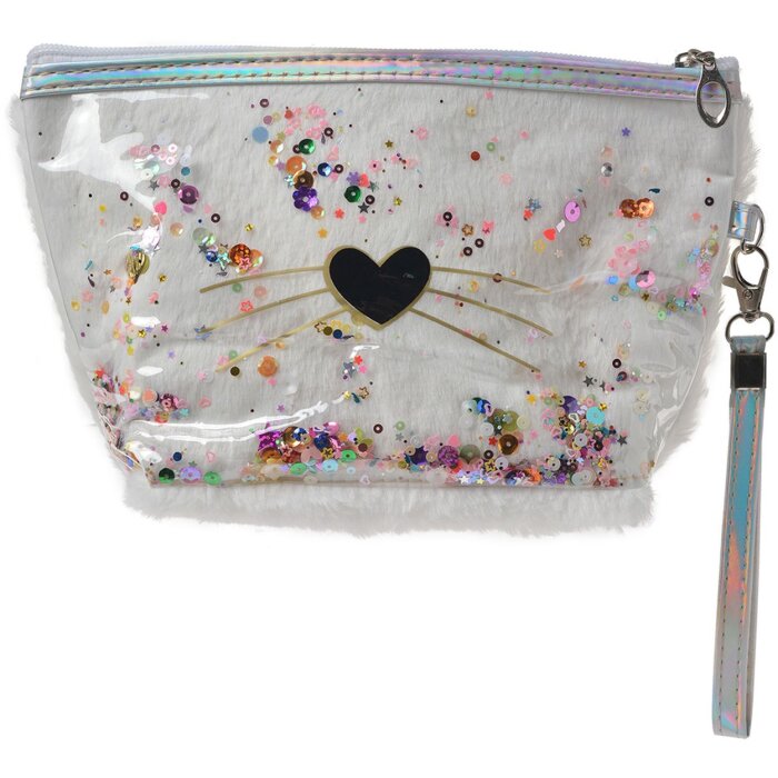 Juleeze JZTB0025W Dámská kosmetická taštička bílá 23x13 cm