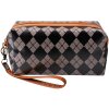 Juleeze JZTB0056 Dámská kosmetická taška černá/béžová 18x8x10 cm