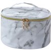 Juleeze JZTB0058 Dámská kosmetická taška bílo-šedá 21x12x15 cm