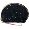 Juleeze JZTB0063Z Kosmetická taška černá 22x8x14 cm