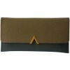 Juleeze JZWA0173GR Peněženka zelená 19x10 cm vzhled PU kůže zlaté zapínání