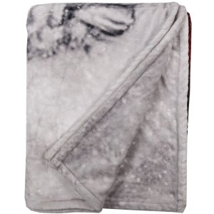 Clayre & Eef KT060.142 Kostkovaný s Otcem Vánoc 130x170 cm
