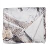 Clayre & Eef KT060.143 Kostkovaný pléd s jelenem 130x170 cm